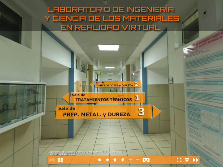 Laboratorio de Ingeniería y Ciencia de los Materiales en realidad virtual