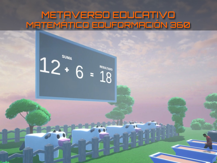 Metaverso educativo matemático Eduformación 360
